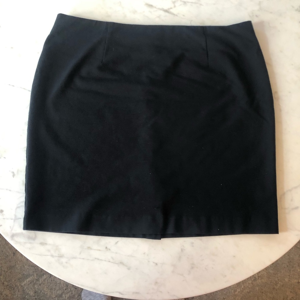 J.Jill Black Ponte Pencil Skirt- 1X